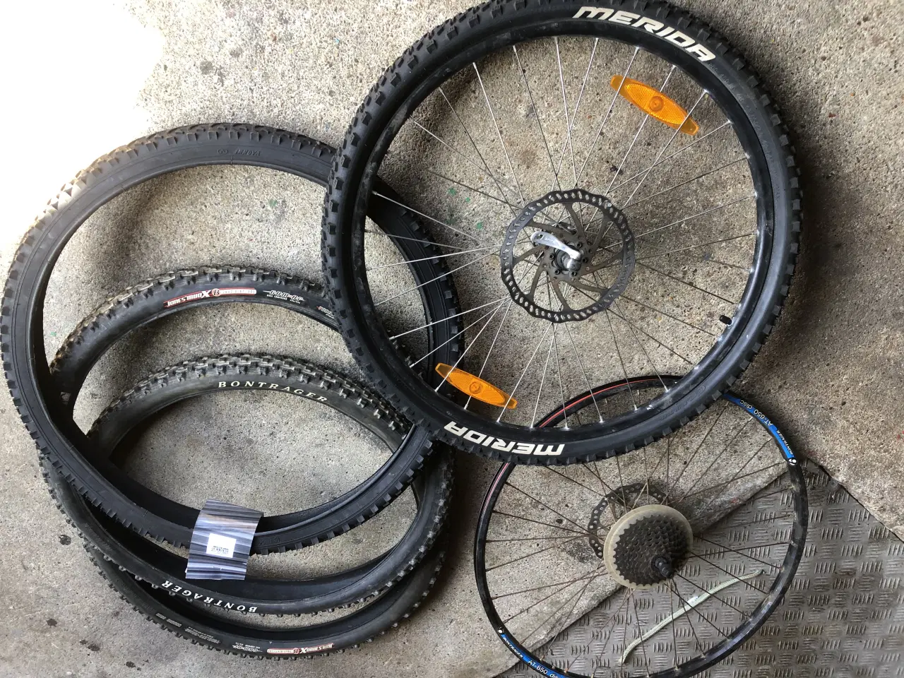 Billede 1 - MTB Merida hjulsæt