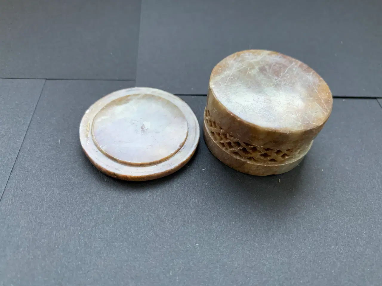 Billede 5 - Mini-krukker i fedtsten