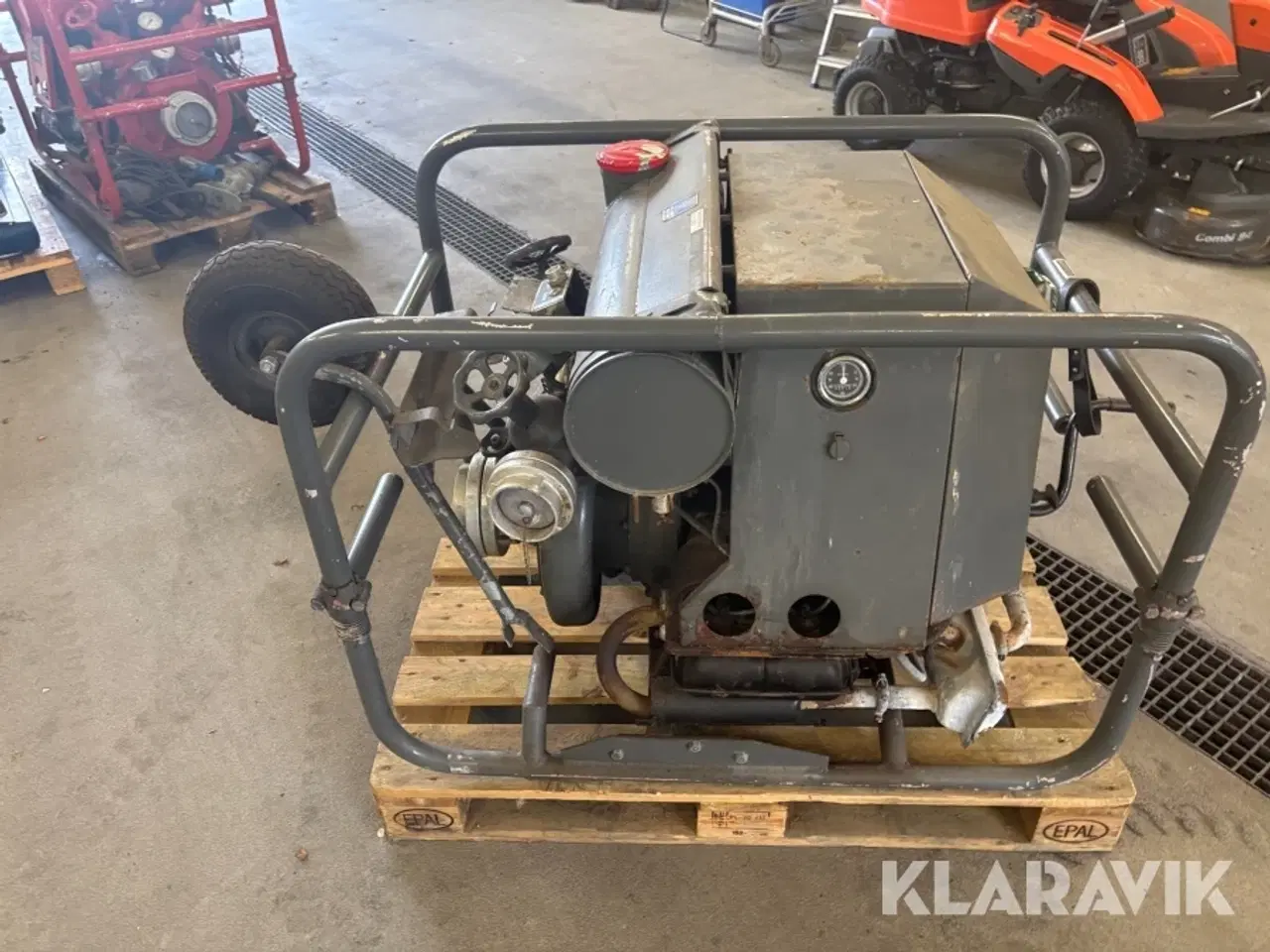 Billede 5 - Brandpumpe DVI VW 1200 pumpemotor