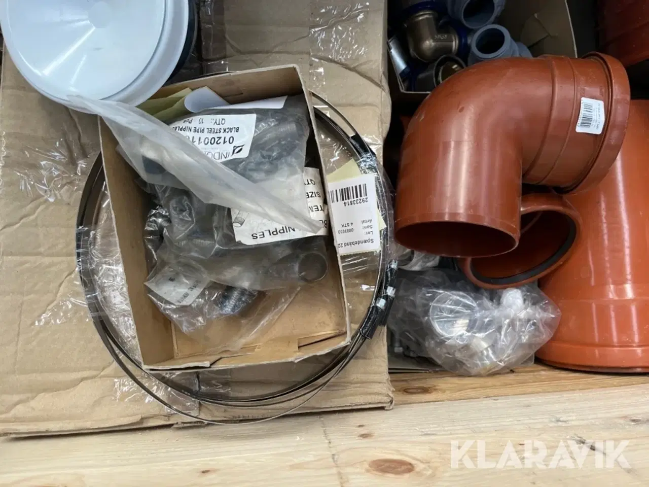 Billede 8 - Blandet lot - VVS, spændbånd og filter