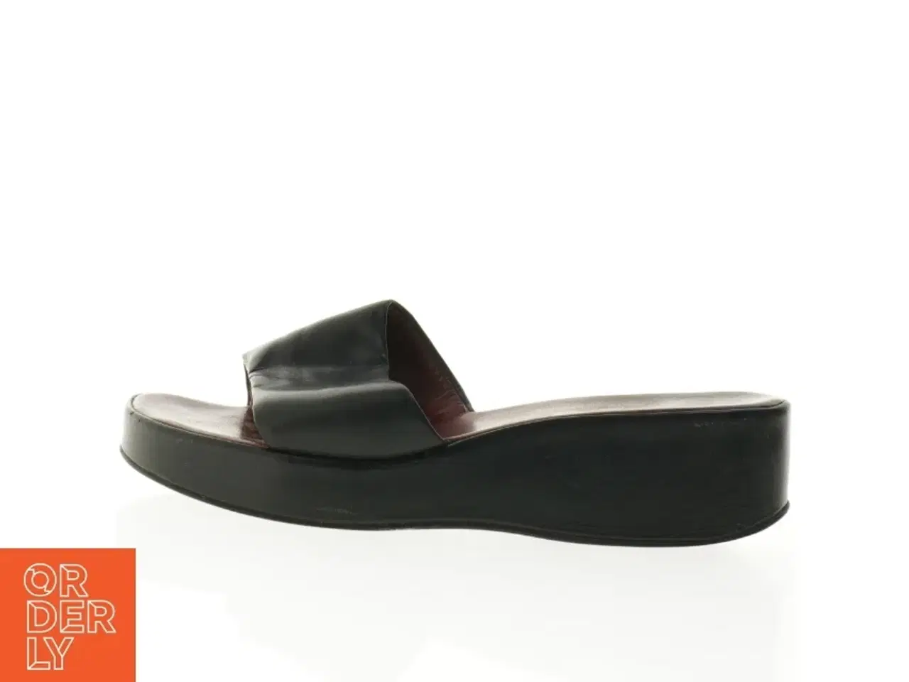 Billede 1 - Læder sandaler (str. 8)