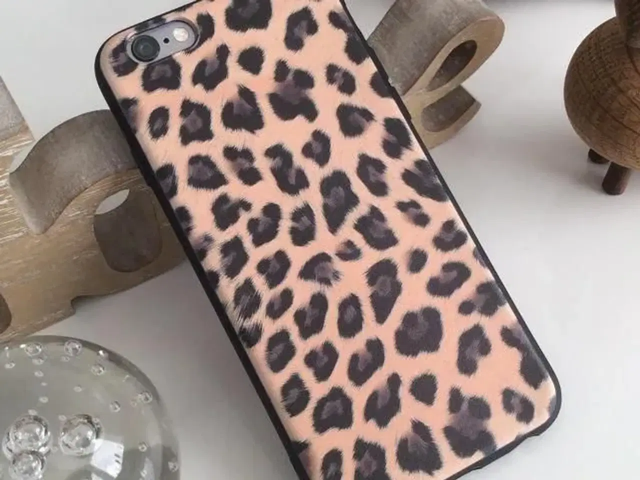 Billede 1 - Leopard silikone cover iPhone 6 6s 7 8