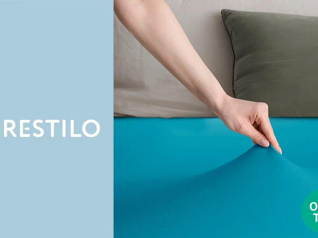 Billede 6 - Stræklagen jersey 220–240x220 blå – DecoKing Amber