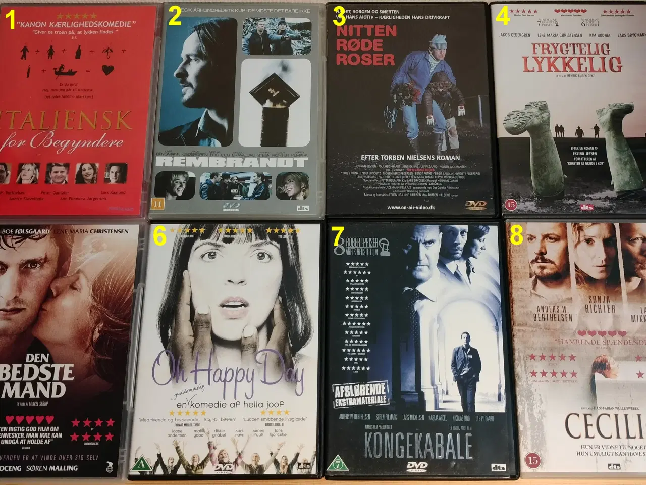 Billede 1 - Danske film på DVD (Collection 1)