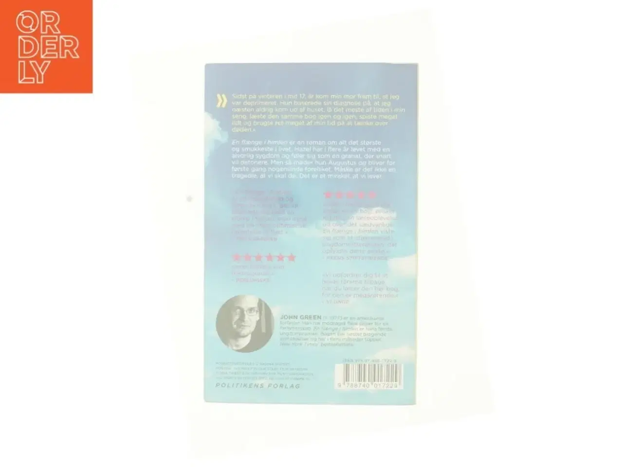 Billede 3 - En flænge i himlen af John Green (f. 1977) (Bog)