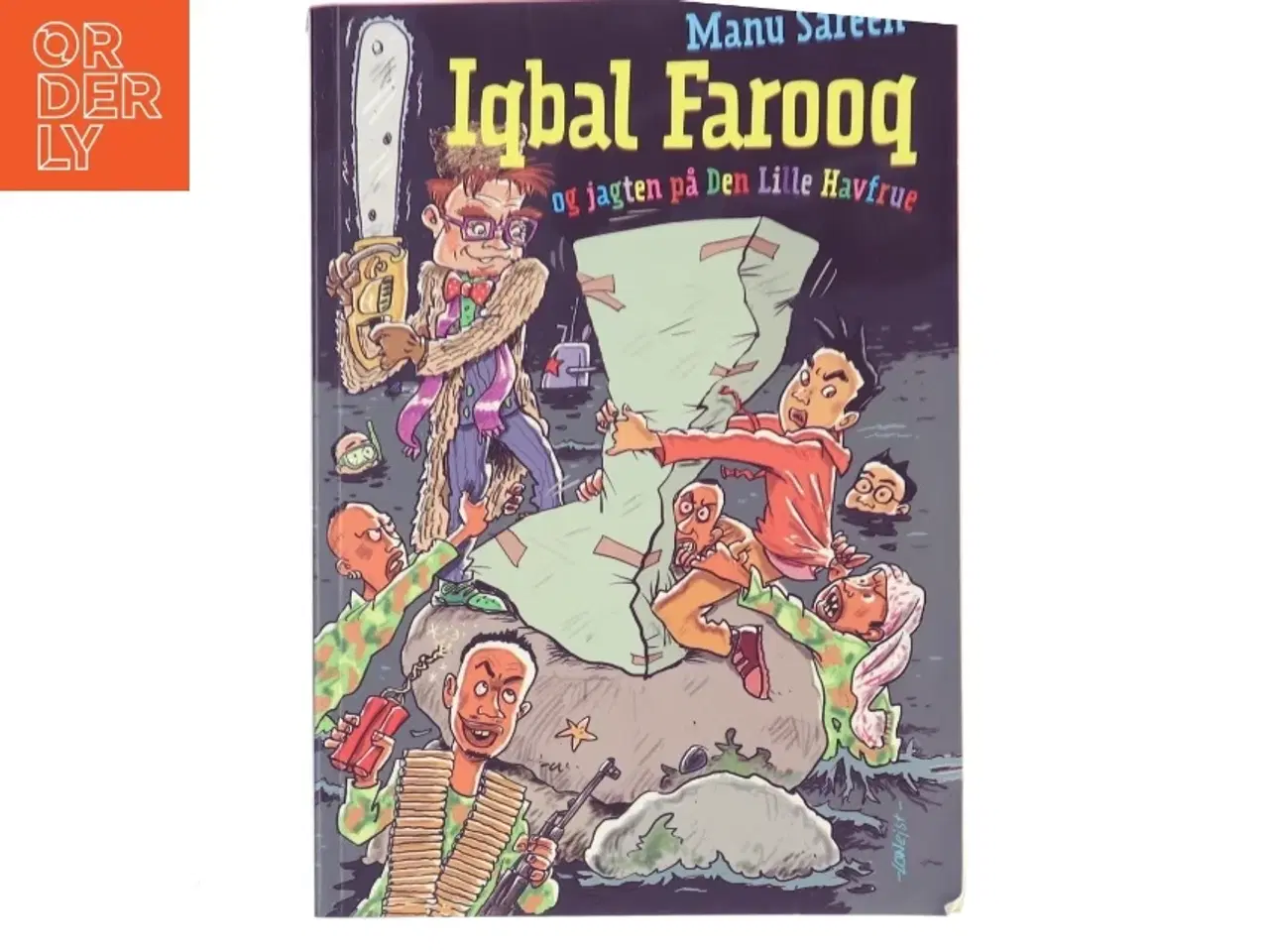 Billede 1 - Iqbal Farooq : og jagten på Den Lille Havfrue af Manu Sareen (Bog)