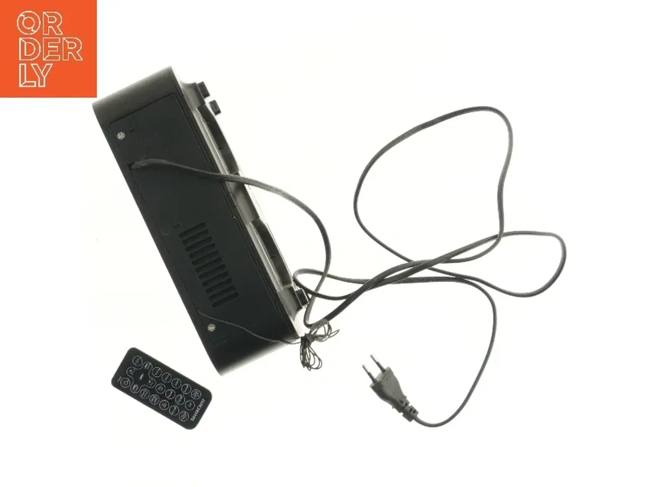 Billede 2 - Silvercrest clock radio med fjernbetjening fra Silvercrest (str. 17x23,5x8 cm)