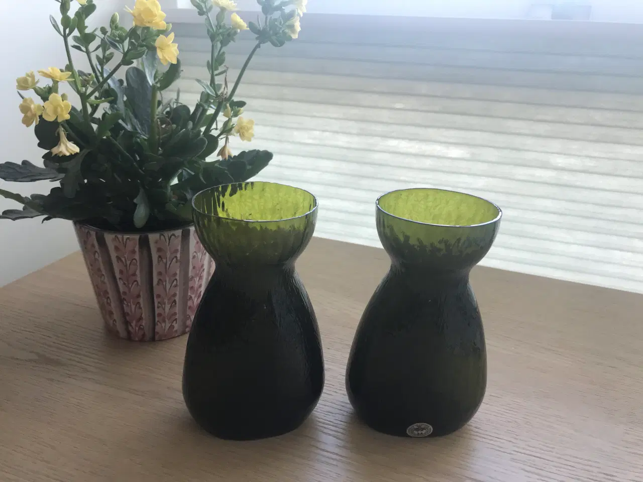 Billede 1 - Hyacintglas - Gamle Holmegaard