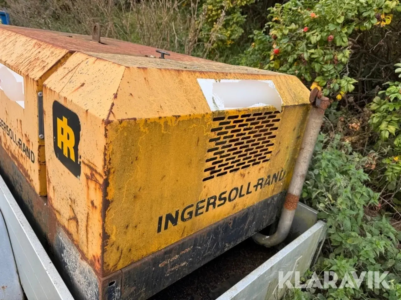Billede 12 - Mobil kompressor Ingersoll Rand P130 på trailer