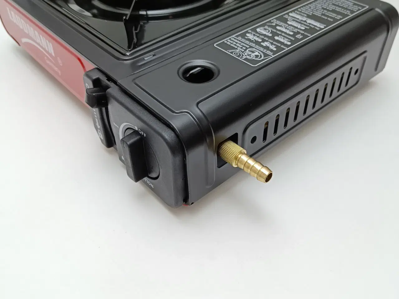 Billede 4 - NY! 2500W Gaskomfur + 0.8m Slange + Regulator