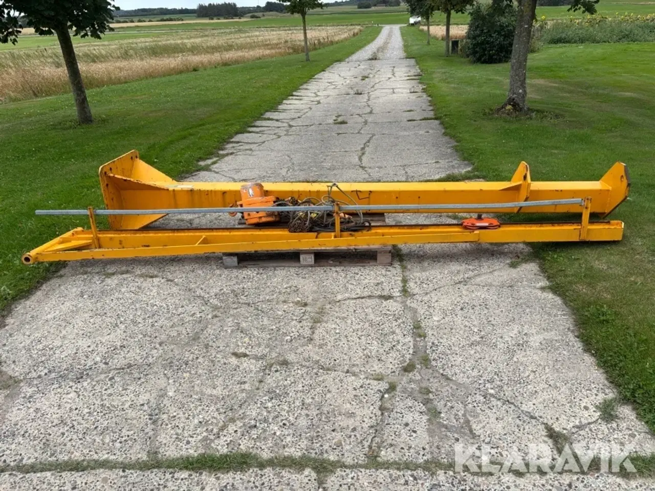 Billede 4 - Kran Demag 1000 kg med el hejsa