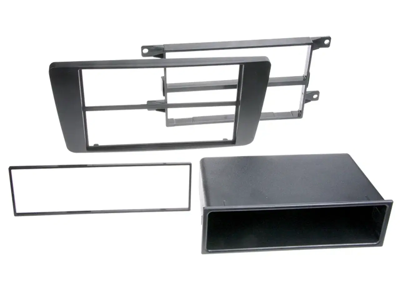 Billede 1 - Radioramme 2-DIN Octavia II 04-> sort