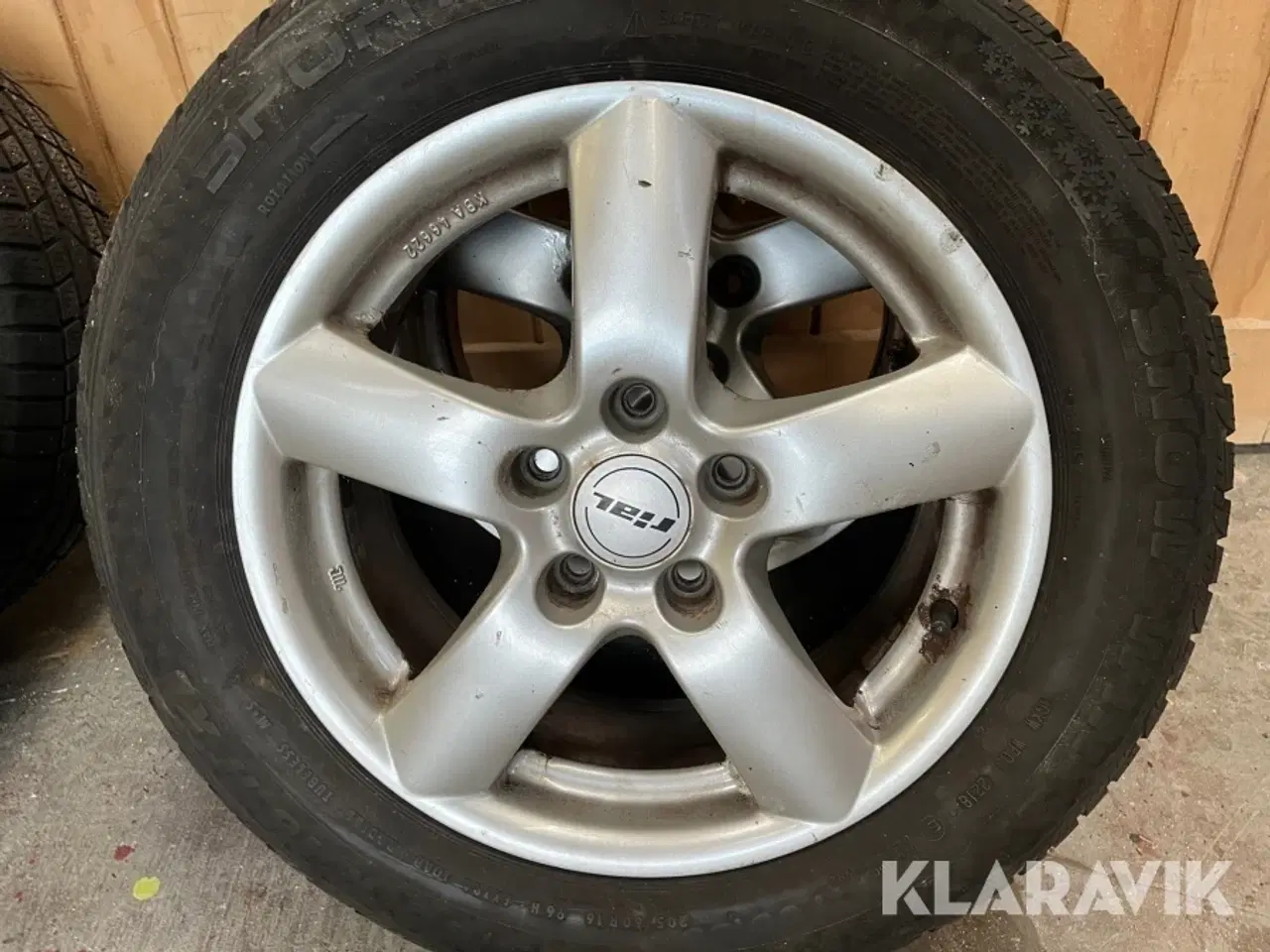 Billede 8 - Alufælge med dæk Rial 4 styk