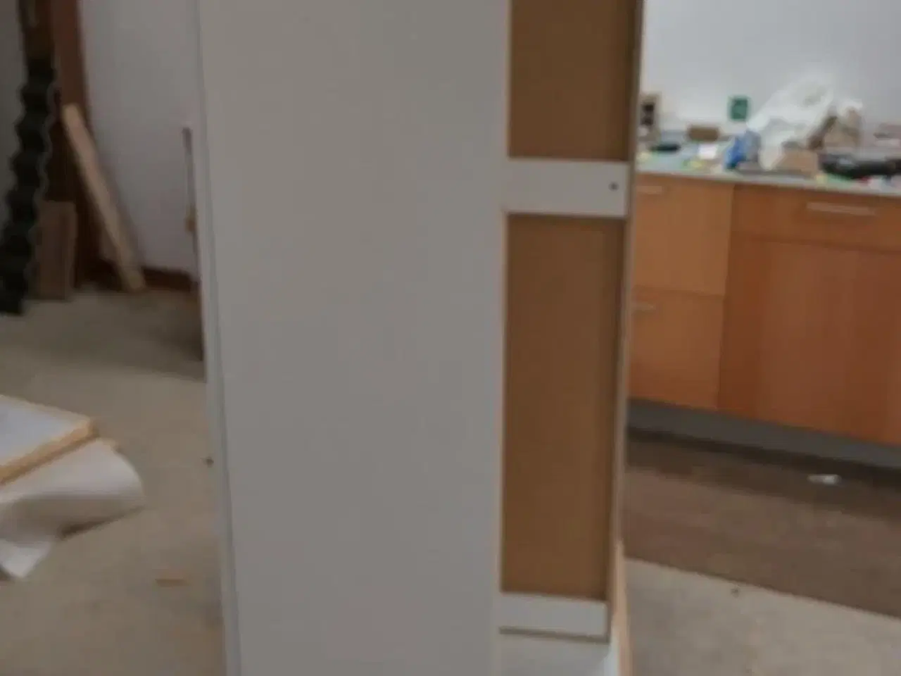 Billede 5 - 4 stk. usamlet højskabe H: 195,2 x B: 60 x D: 34,0 med låge og 16 hylder