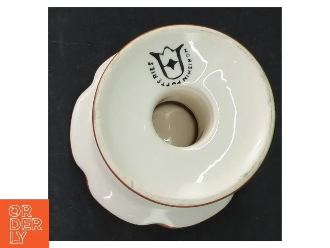 Billede 7 - Sæt af to dekorerede lysestager fra Horishin Potteries (str. 13 cm. og 9 cm)