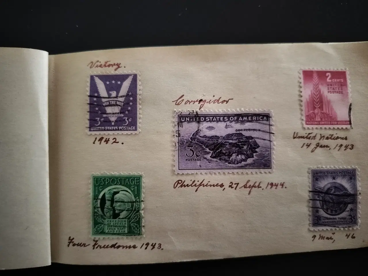 Billede 5 - Frimærker fra ww2