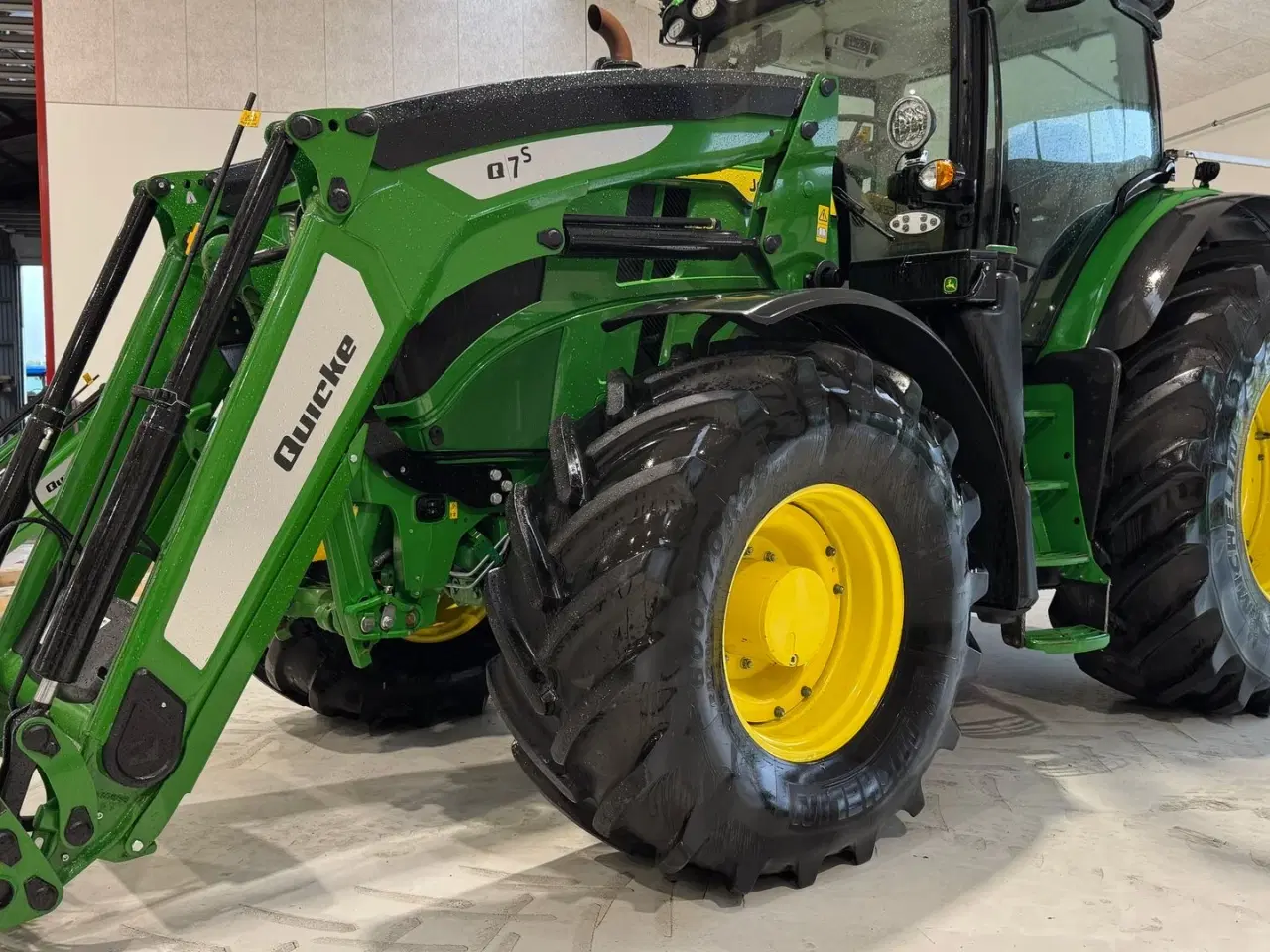 Billede 1 - John Deere 6R 215 MED FRONT PTO OG NY ÅLØ FRONTLÆSSER!