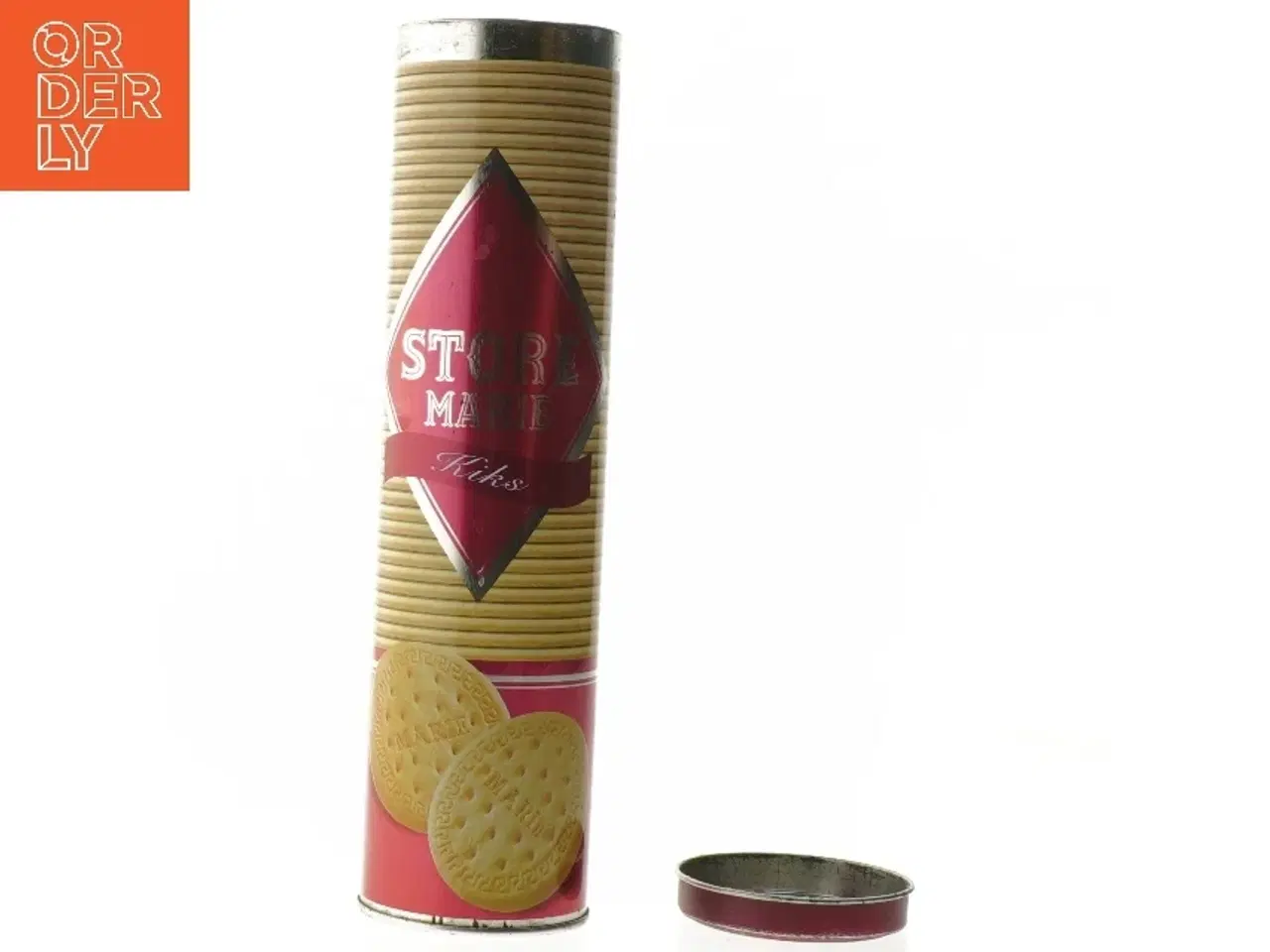 Billede 3 - Vintage Store Marie kiks dåse (str. Ø. 6,5 cm. længde. 25,5 cm)