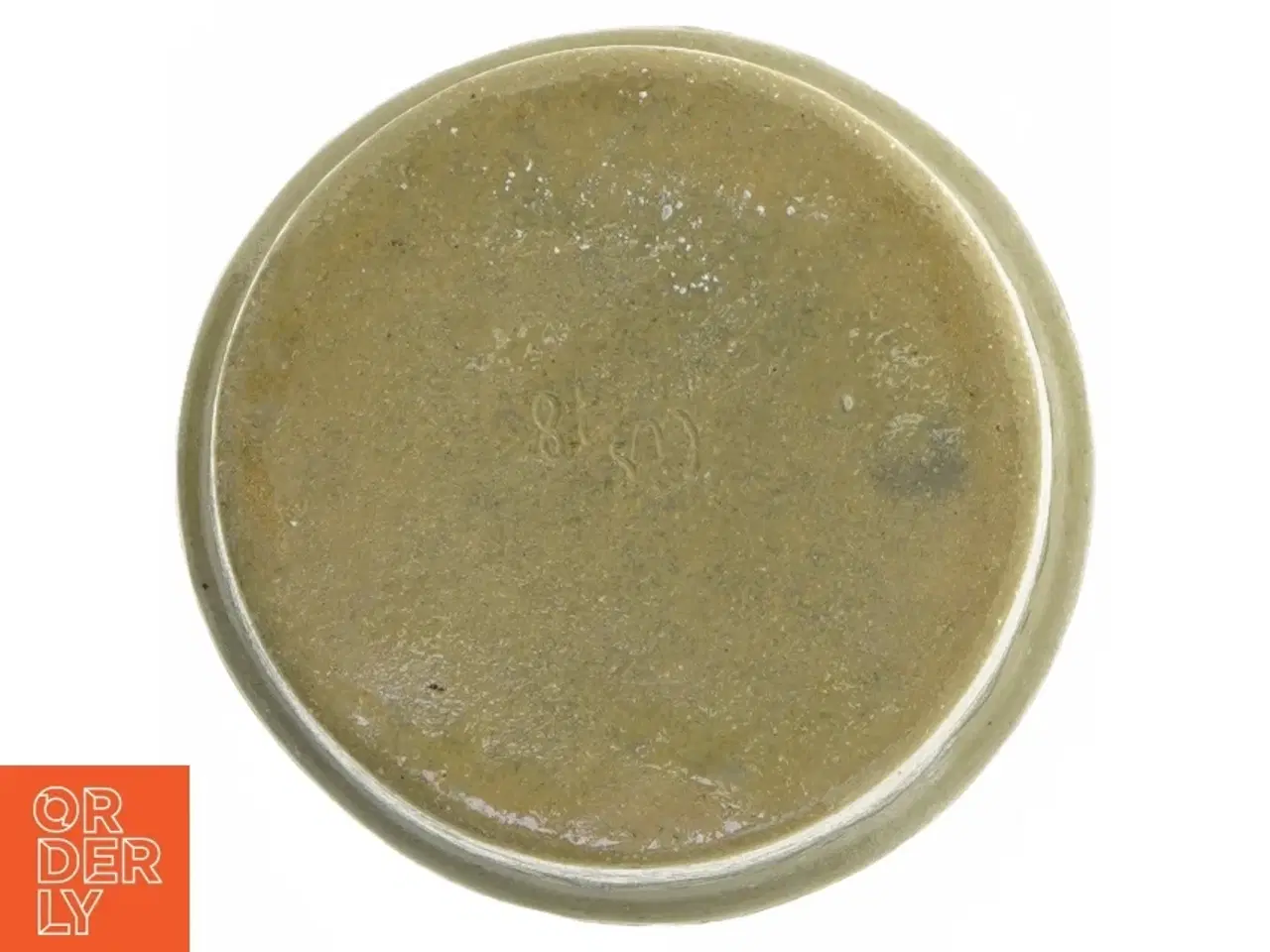 Billede 4 - Keramikskål med blå dekoration (str. 16 x 7 cm)