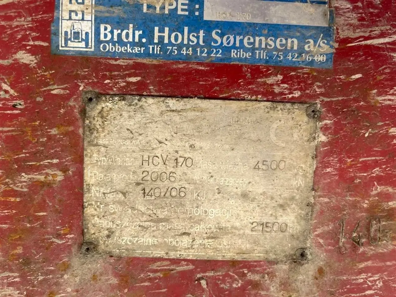 Billede 8 - Holsø HCV170 Kroghejsvogn Incl container