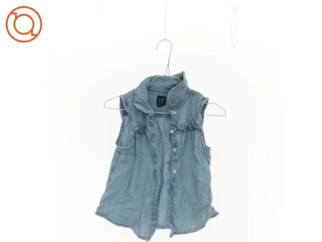 Billede 1 - Denim skjorte uden ærmer fra Gap (str. 116 cm)