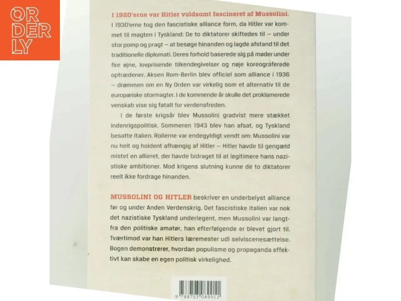 Billede 3 - Mussolini og Hitler : en fascistisk alliance af Christian Goeschel (f. 1978) (Bog)