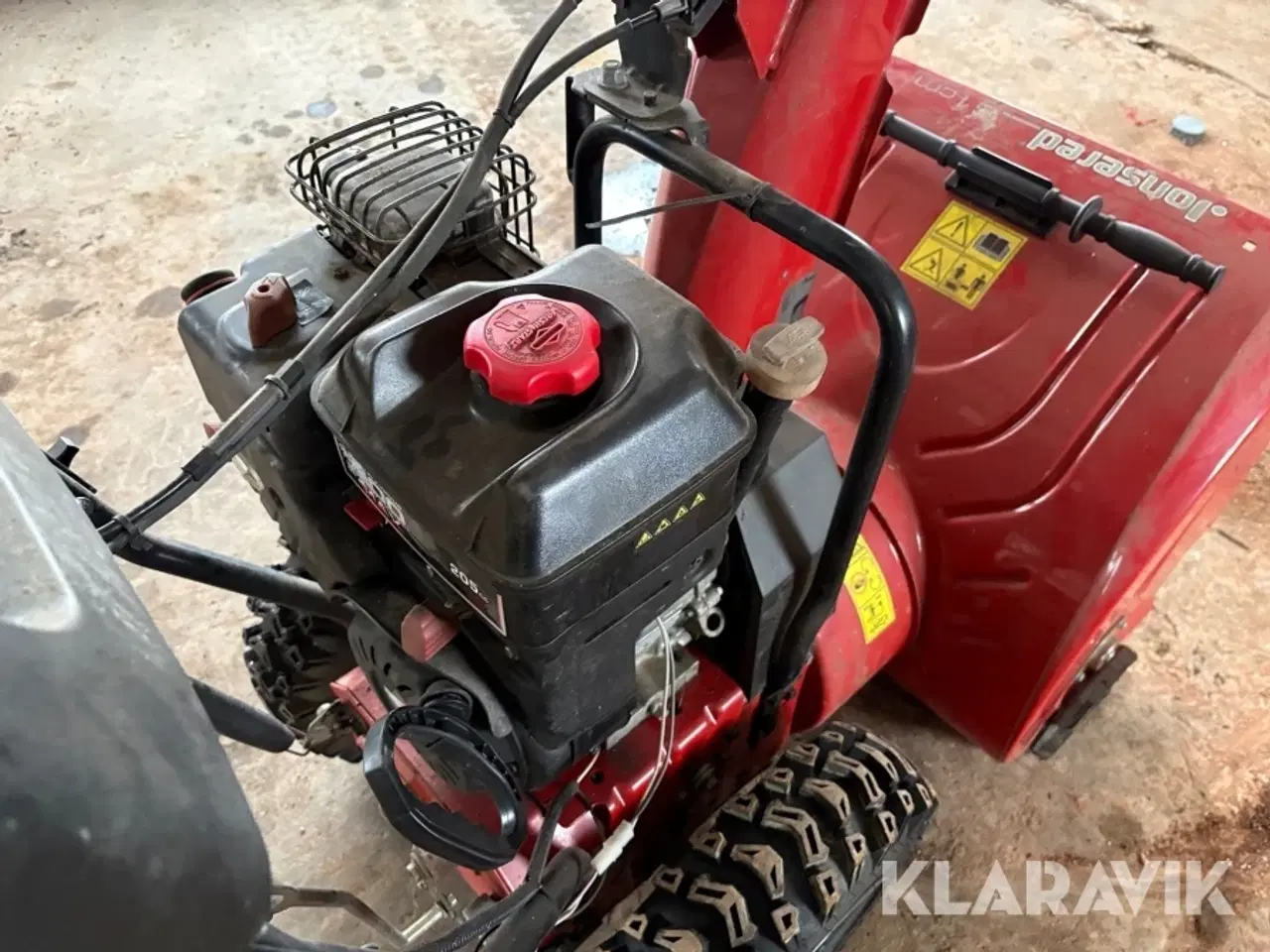 Billede 9 - Sne slynge Jonsered ST 2106