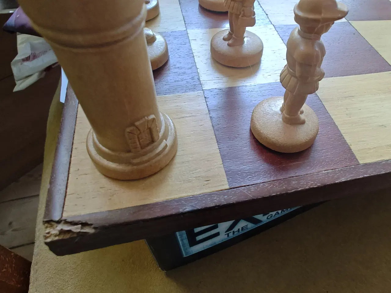Billede 6 - STORT Skak Brætspil