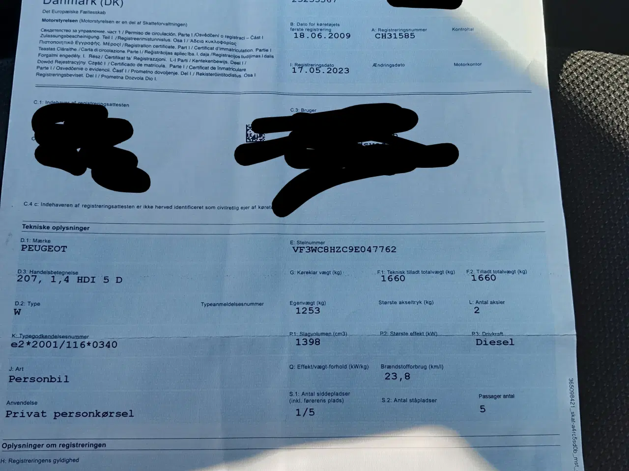 Billede 3 - Økonomisk lille 207er