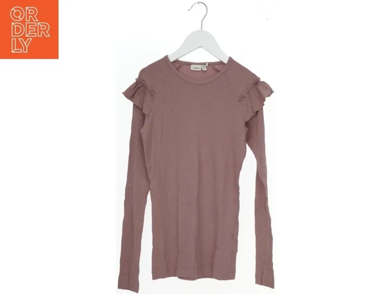 Billede 1 - Lilla langærmet bluse fra Name It (str. 152)