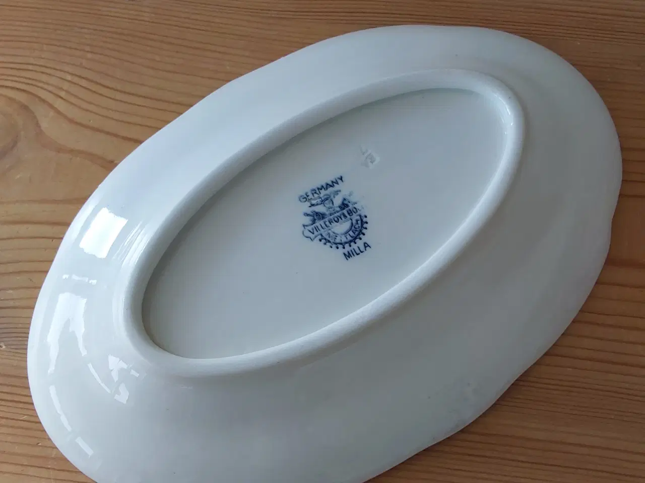 Billede 2 - Tidsel/Milla stel Ovalt fad