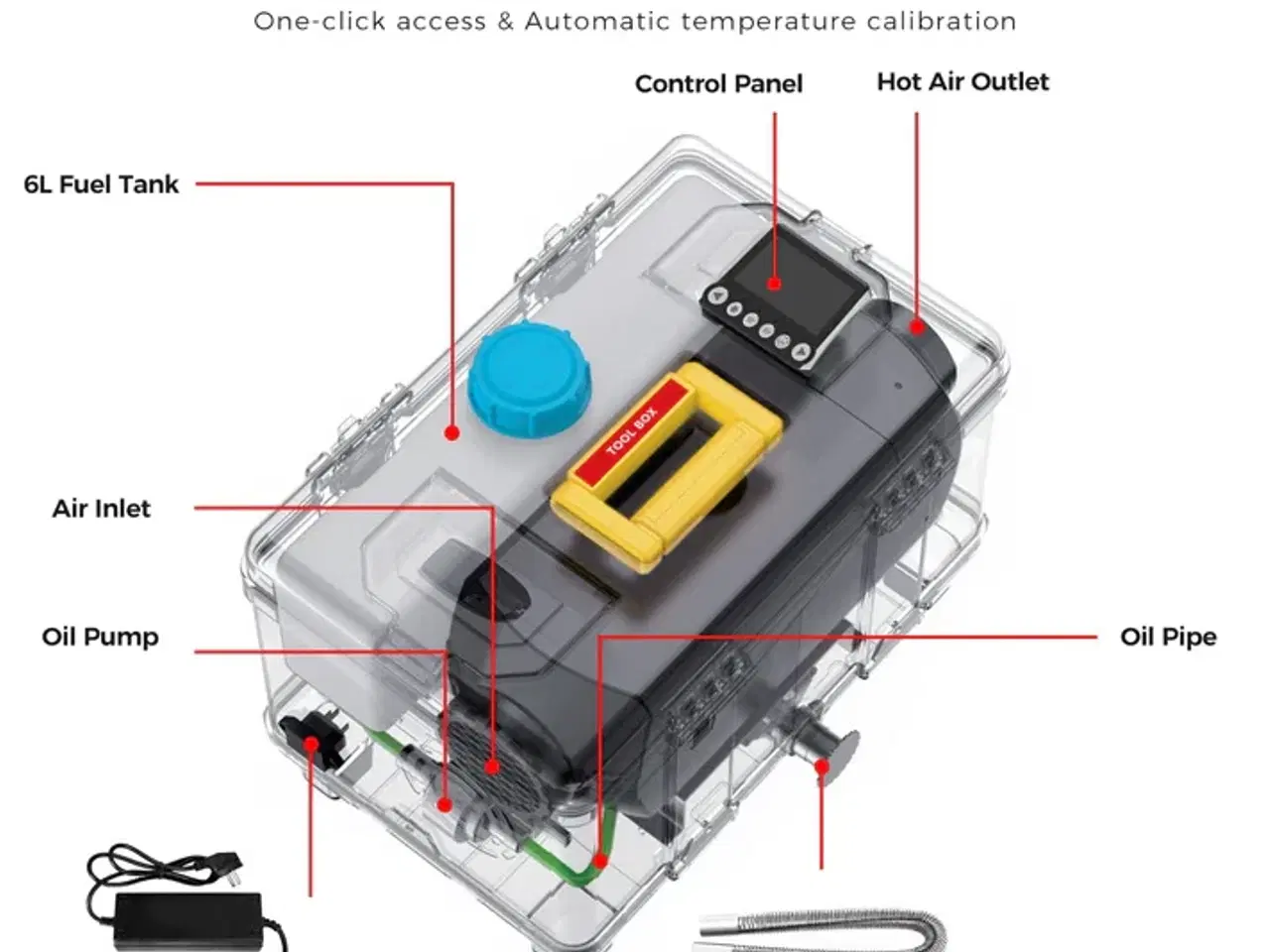 Billede 3 - 8kw med Bluetooth samt start og stopfunktion