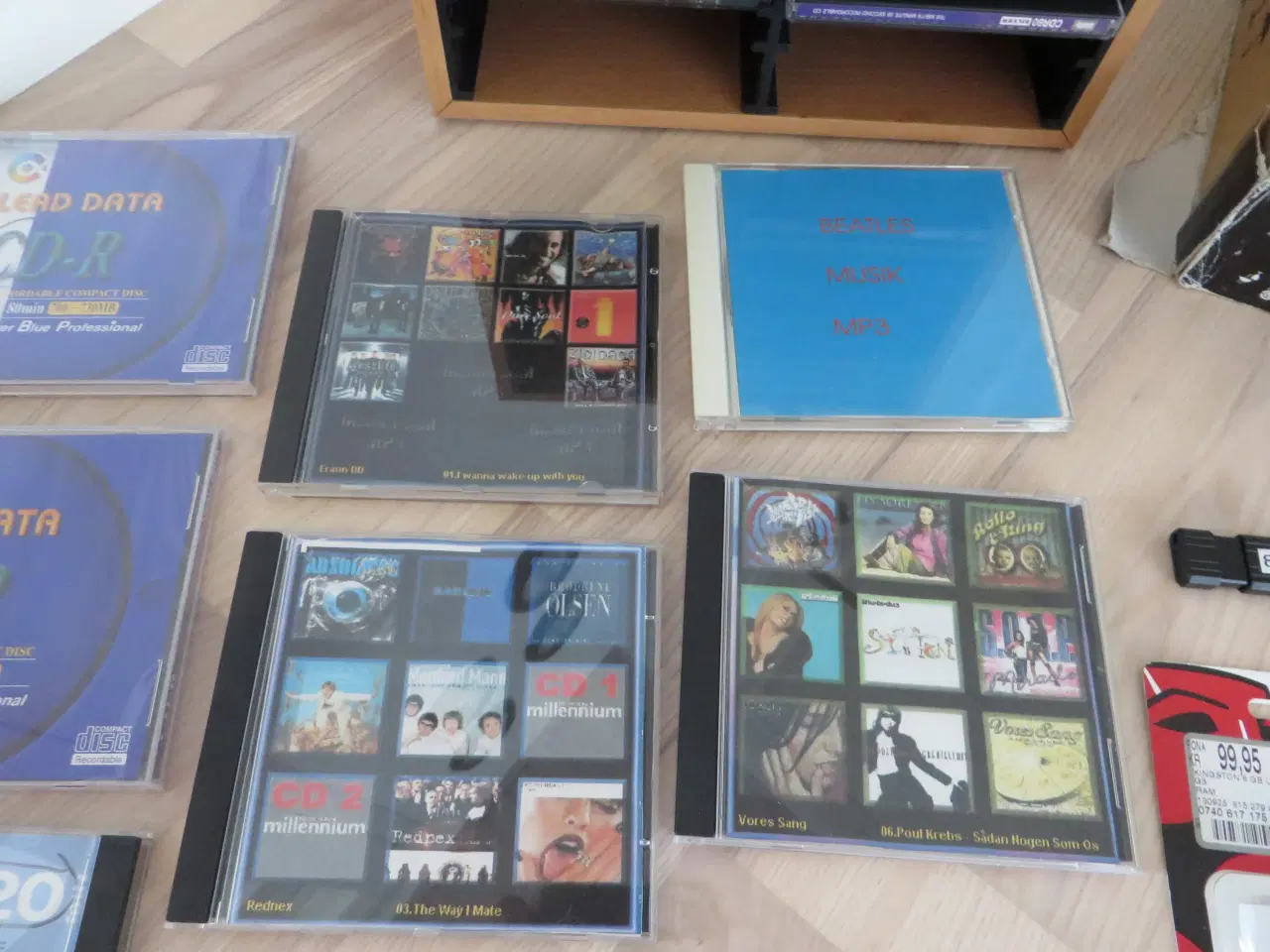 Billede 4 - C:D ekstra HP drev, USP nøgler, mus, DVD musik, re