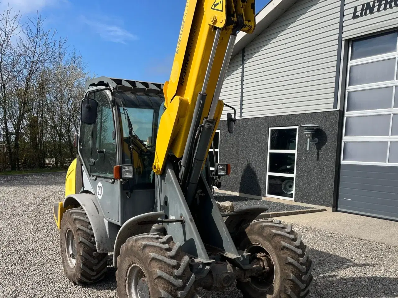Billede 17 - Kramer 750T Allrad med pallegafler og adabter. Med teleskop-arm