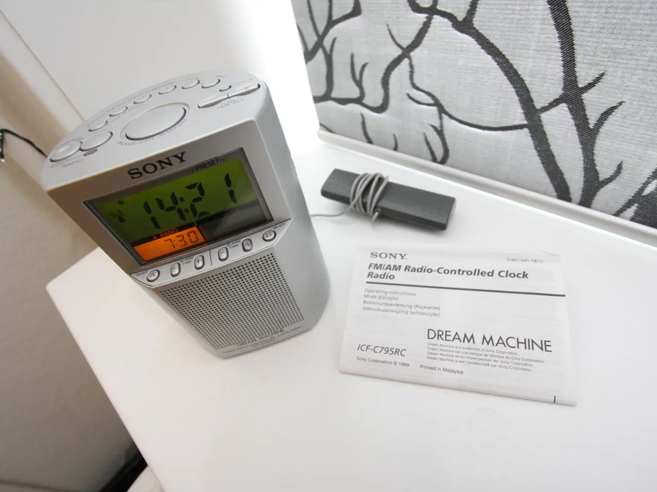 Billede 2 - Sony digital clockradio med 2 alarmer