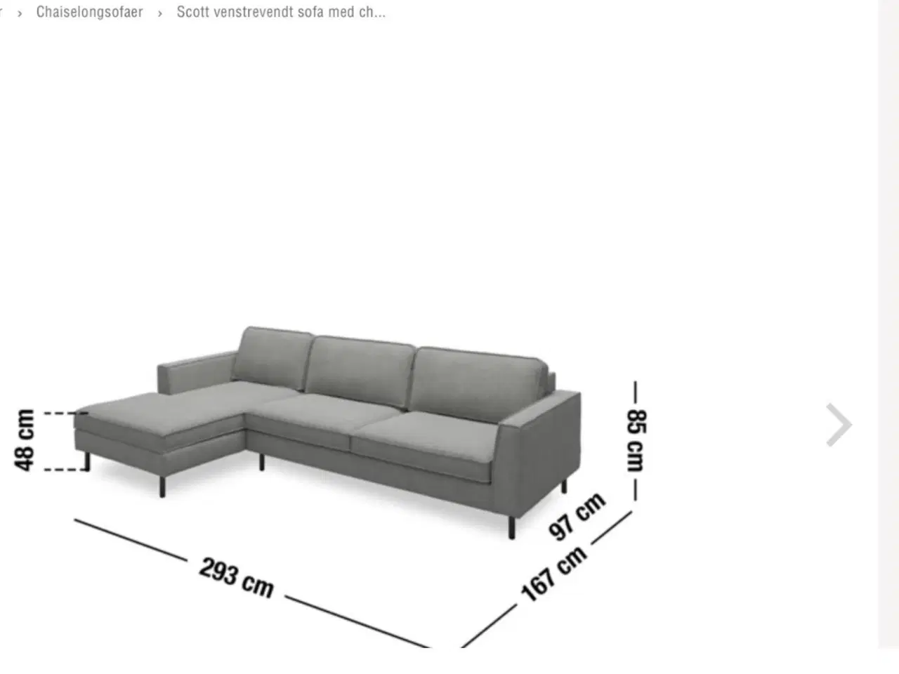 Billede 9 - Ilva sofa i Cognac farvet “ruskind”