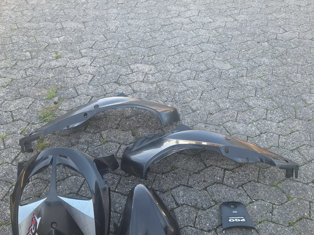 Billede 4 - Originalt skjoldsæt til pgo dr.big,T-tex,tr3