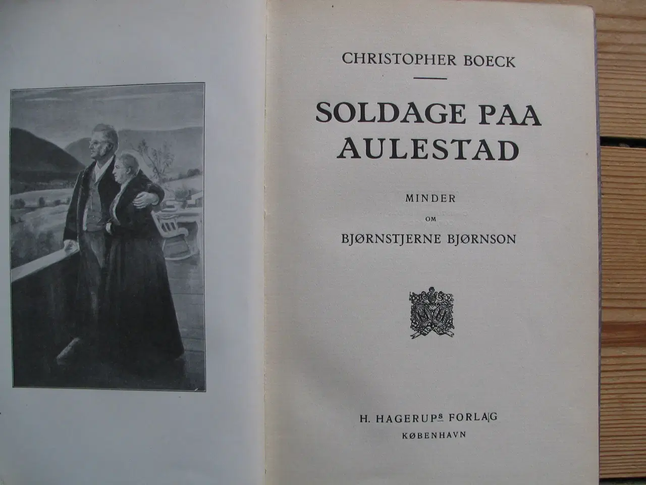 Billede 4 - Christopher Boeck. Soldage paa Aulestad, fra 1910