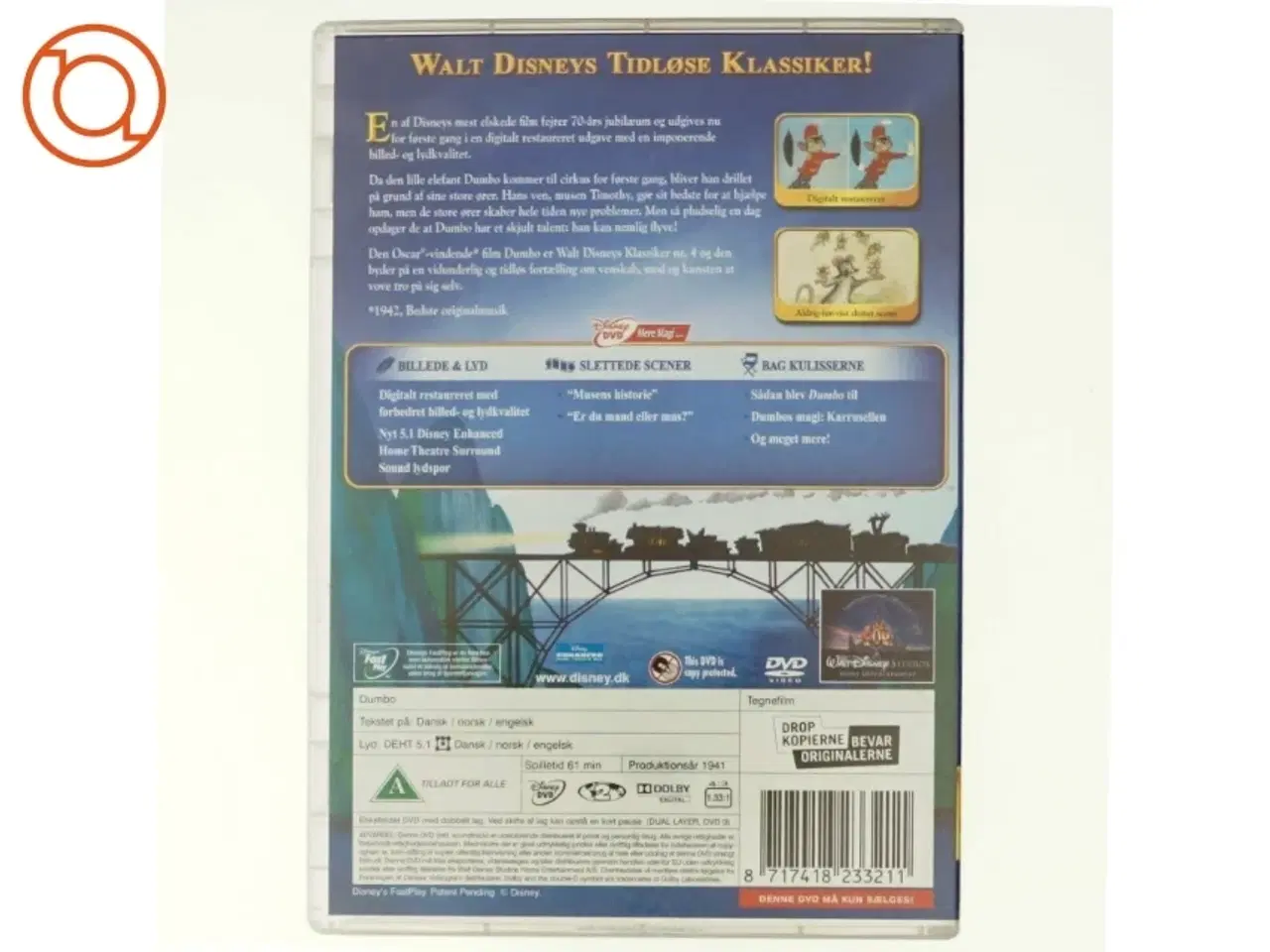 Billede 3 - Dumbo fra Walt Disney