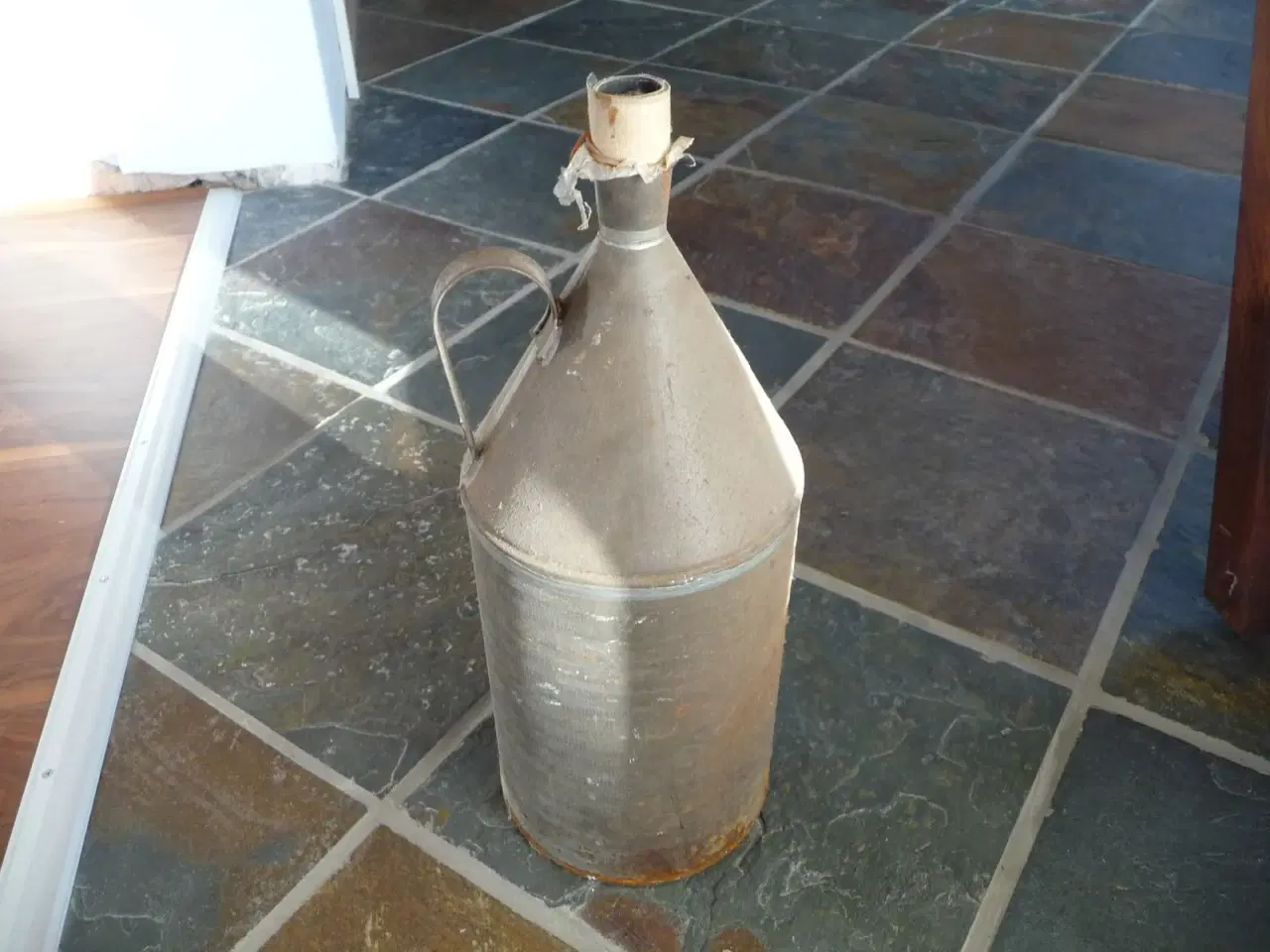 Billede 1 - en petroleum dunk i zink