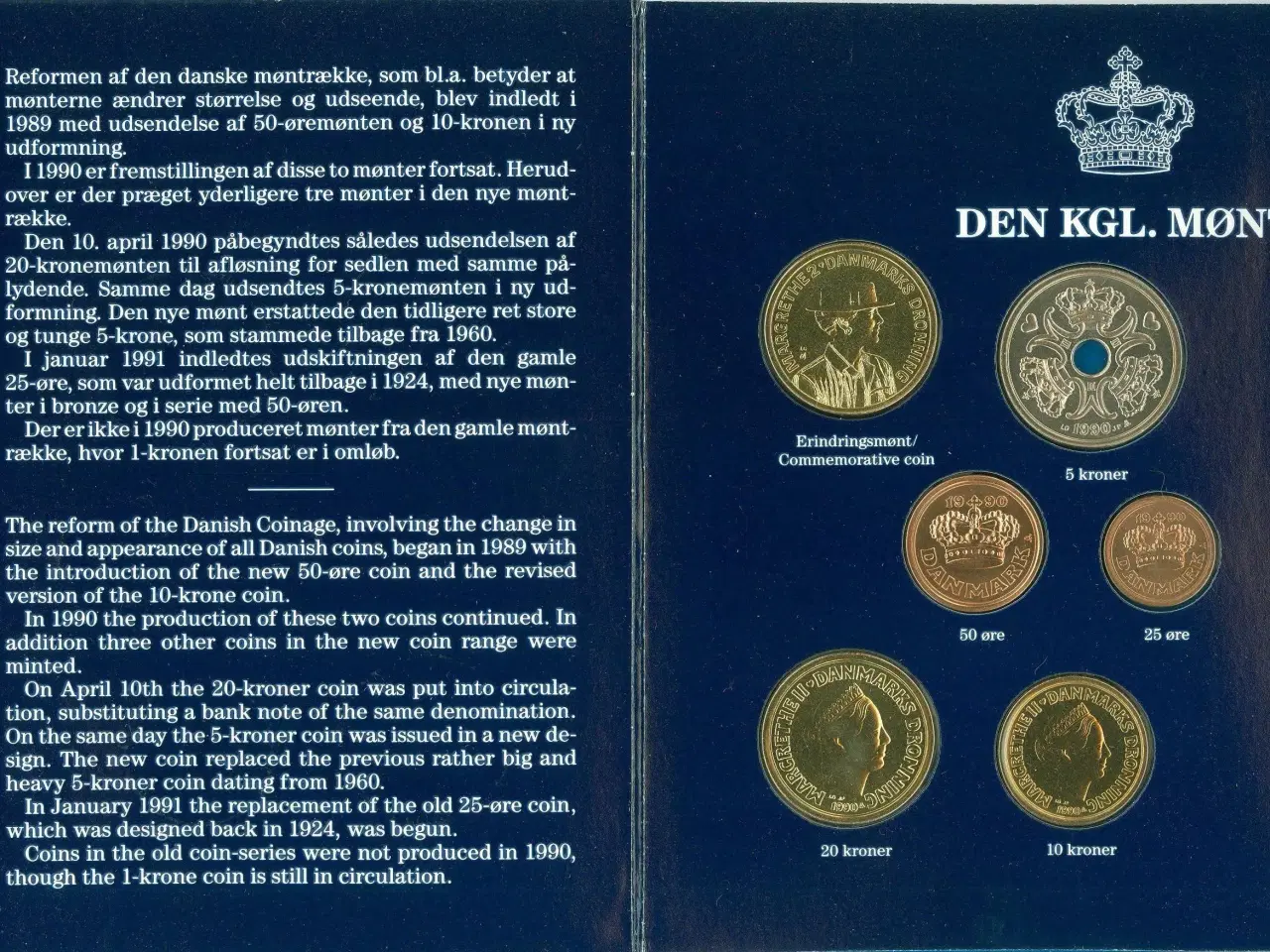 Billede 2 - Kgl. Møntsæt 1990