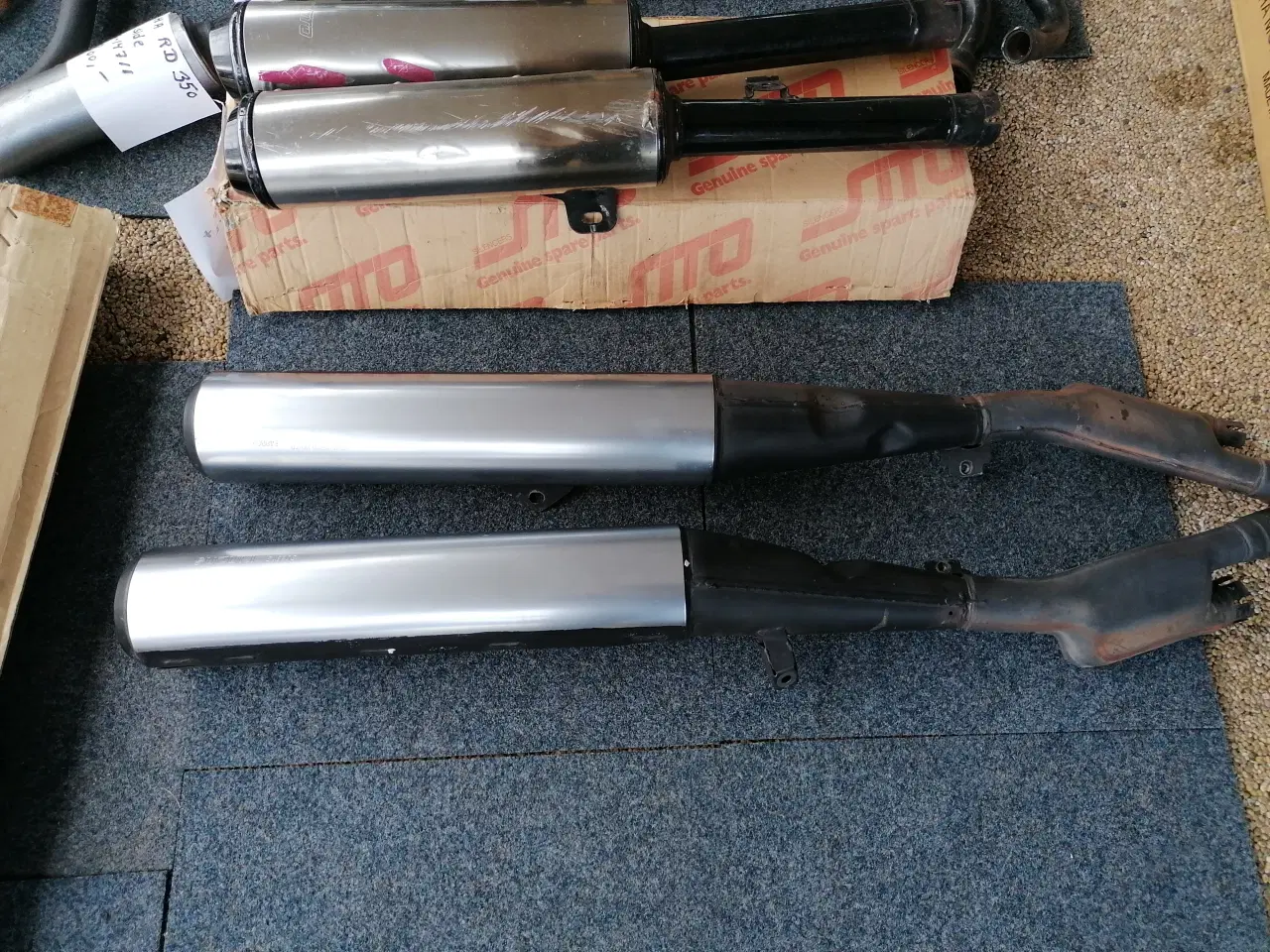 Billede 5 - Lyddæmper Suzuki GSX 1100 FJ . Årg.1989/90. (se%) 