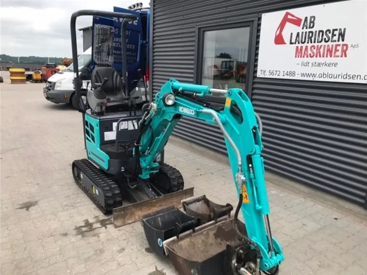 Billede 2 - Kobelco SK10SR DEMO maskine med Tiltman