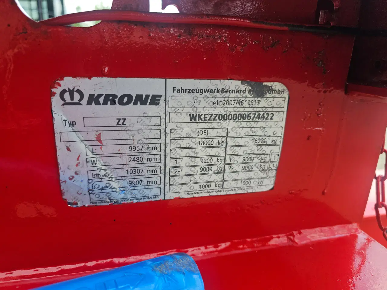 Billede 8 - Krone 2 Aksl. Kærre, Veksellad-Container