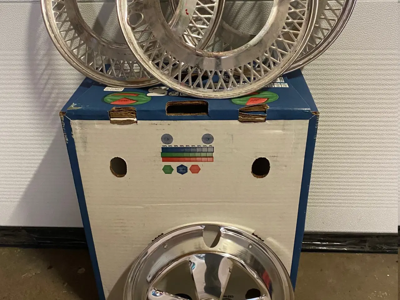 Billede 2 - 4 Pynteringe til 12" hjul