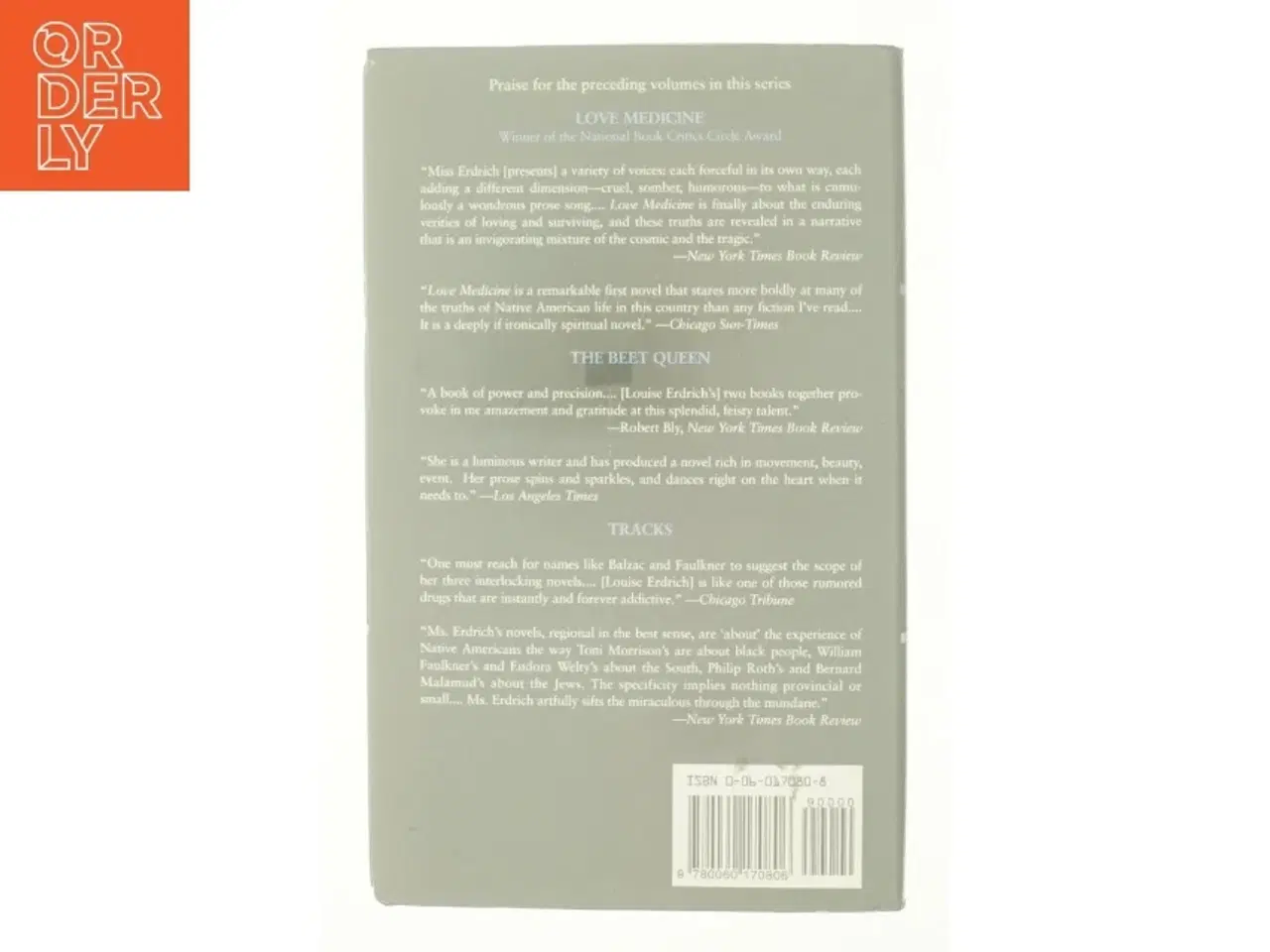 Billede 3 - The Bingo Palace by Louise Erdrich af Erdrich, Louise (Bog)