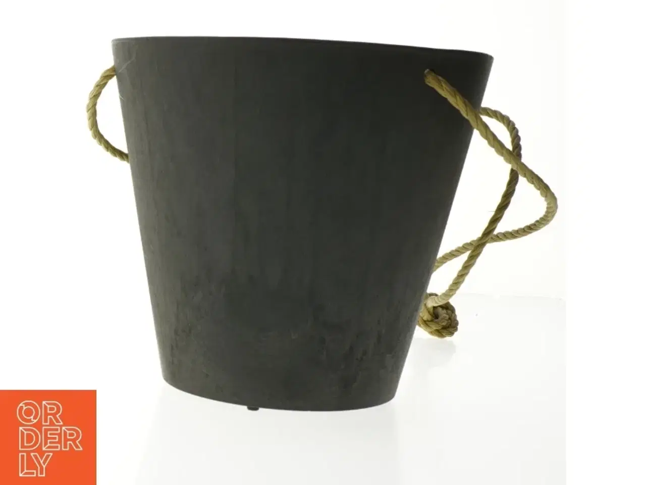 Billede 1 - Sort potte fra Artstoneplanter (str. 21 x 20 cm)