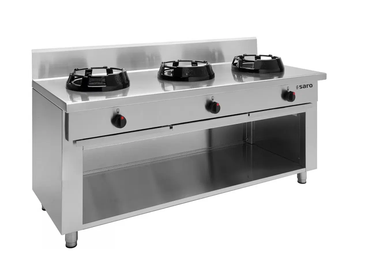 Billede 2 - Gas wok komfur – 3 blus 3 x 21 kW