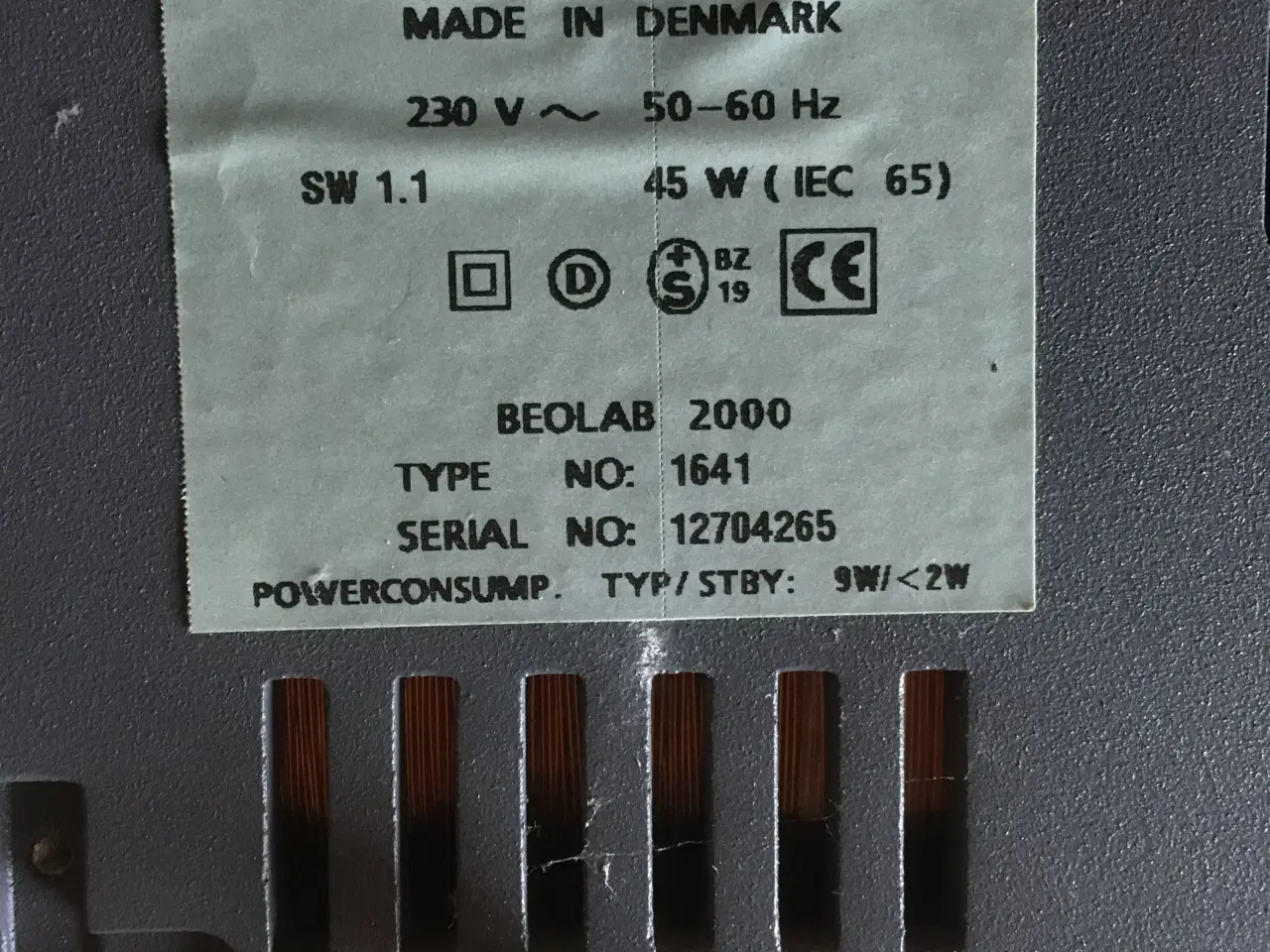 Billede 2 - B & O Beolab 2000