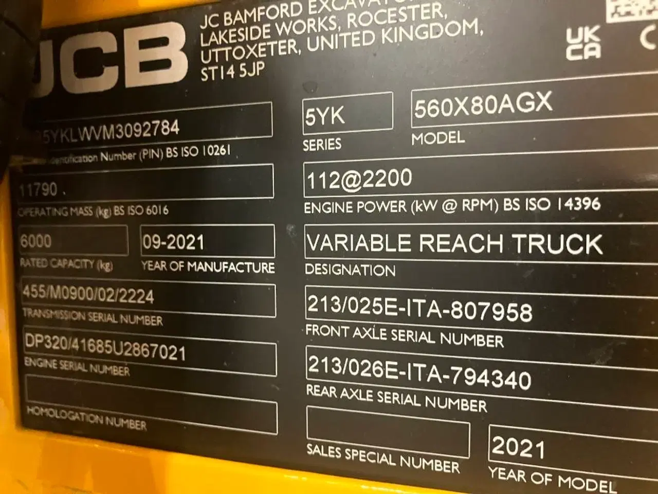 Billede 6 - JCB 560-80